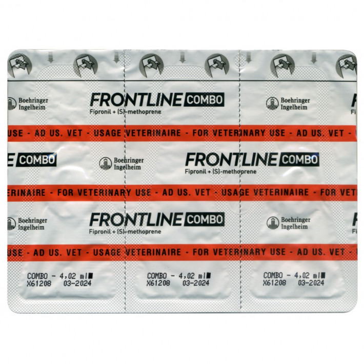 ФРОНТЛАЙН КОМБО СПОТ ОН для собак 40-60 кг XL (3 пипетки) - фото №5