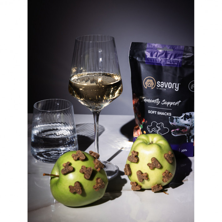 М’які ласощі Savory Immunity Duck and Rosehip для собак - фото №6