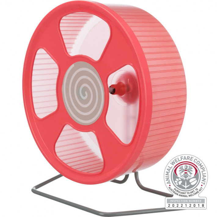 Бігове колесо Trixie для гризунів на підставці 20 см