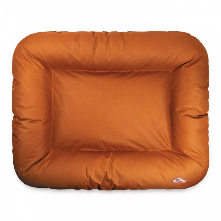 Лежак Pet Fashion Askold 4 для собак теракотовий/сірий 80x60x13 см - фото №5