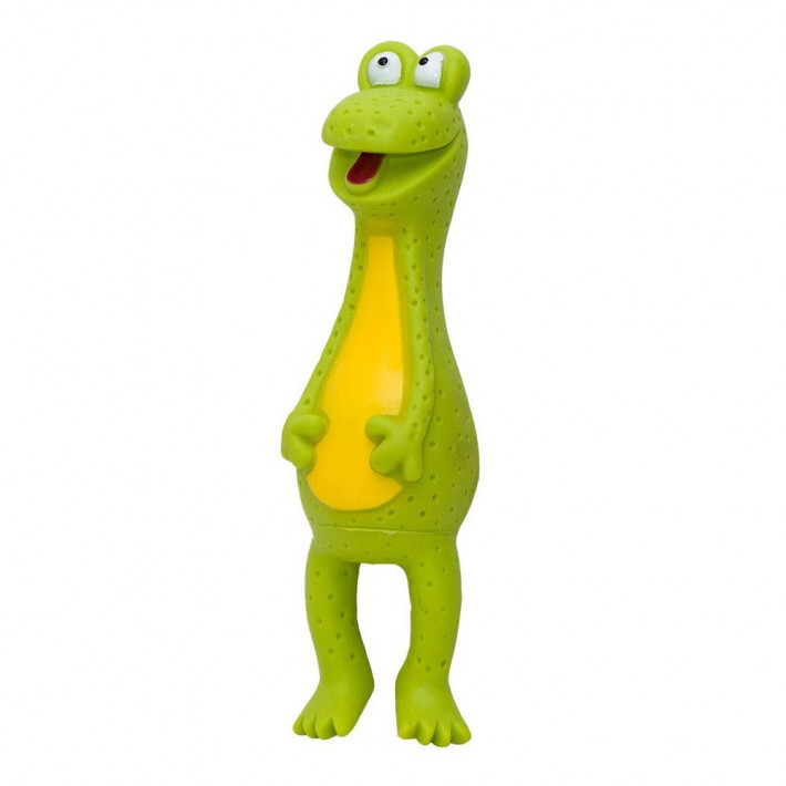 Іграшка Eastland для собак Жаба з пискавкою вінілова 28,5 см