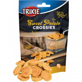 Ласощі Trixie Sweet Potato Crossies для собак з куркою та солодкою картоплею 100 г - фото №1