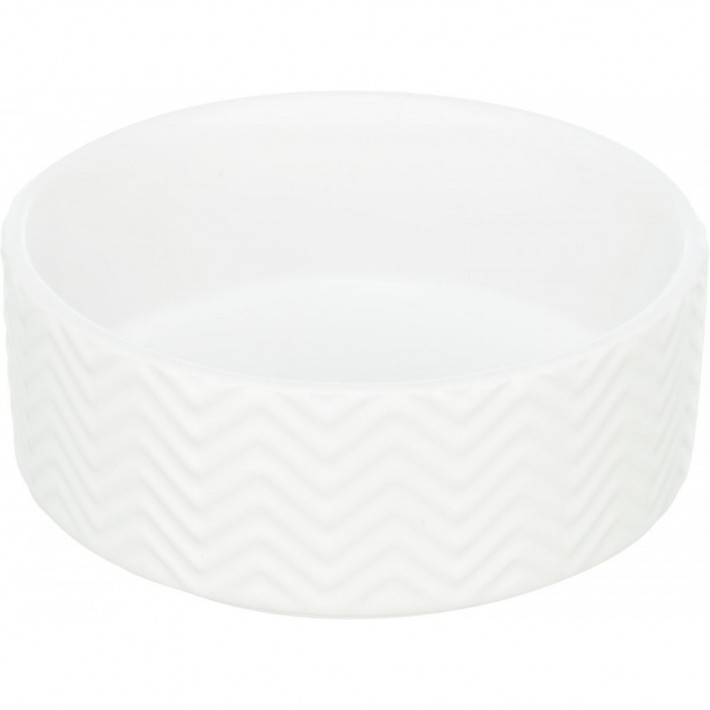 Миска Trixie для собак керамическая белая 1,6 л 20 см