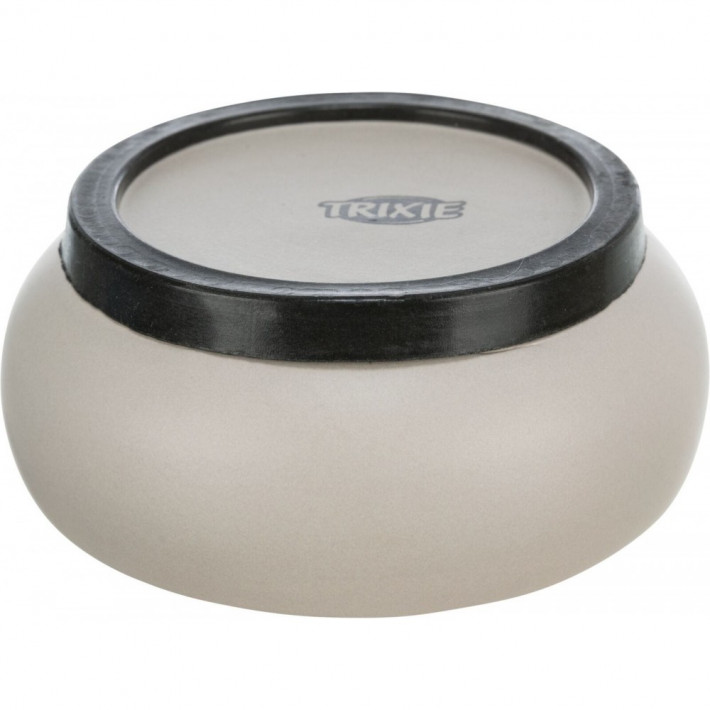Миска Trixie для собак керамическая на резиновой основе 1 л / 17 см - фото №5