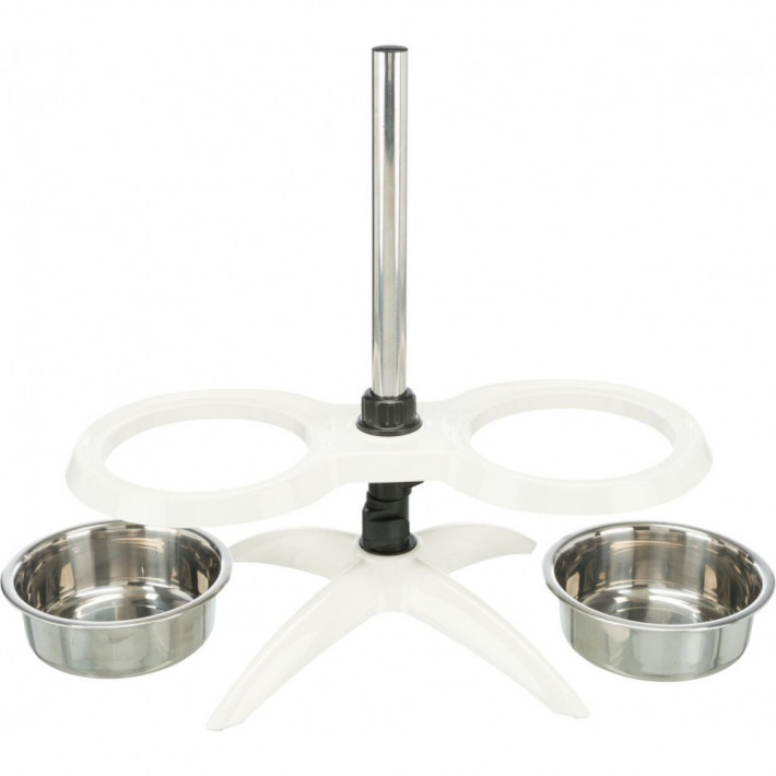 Миски Trixie для собак на регулируемой подставке 2х2,4 л - фото №5