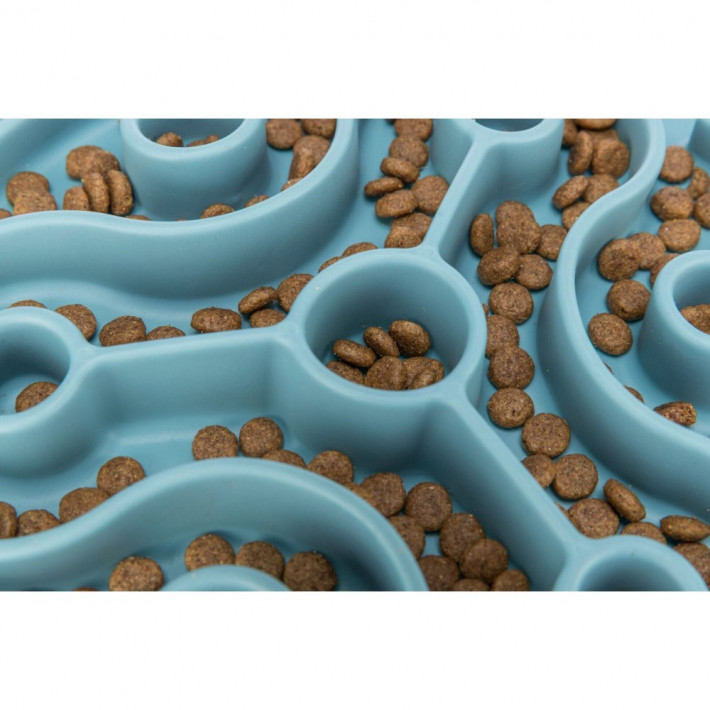 Миска-килимок Trixie для собак для повільного годування, блакитна, 28 см - фото №5