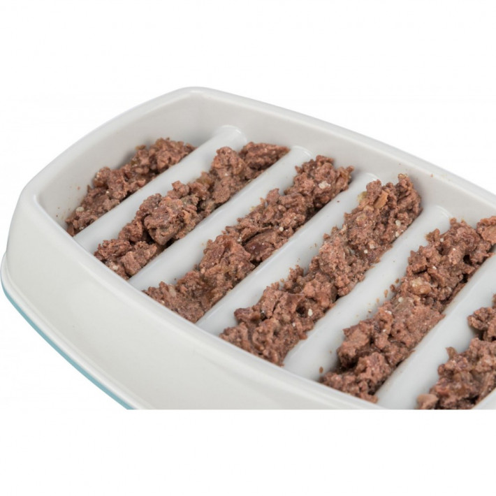 Миска Trixie для котів для повільного годування, сіра - фото №4