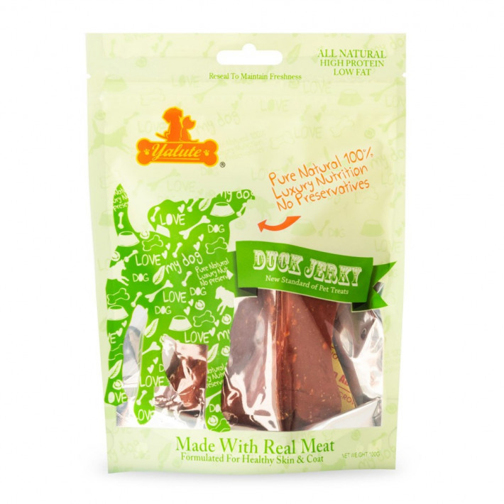 Ласощі Yalute для собак Bone Shape of Duck and Apple (качка та яблуко), 100 г