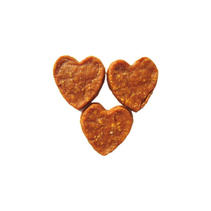 Ласощі Yalute для собак Salmon and Oats in Heart Shape лосось і овес 100 г - фото №2