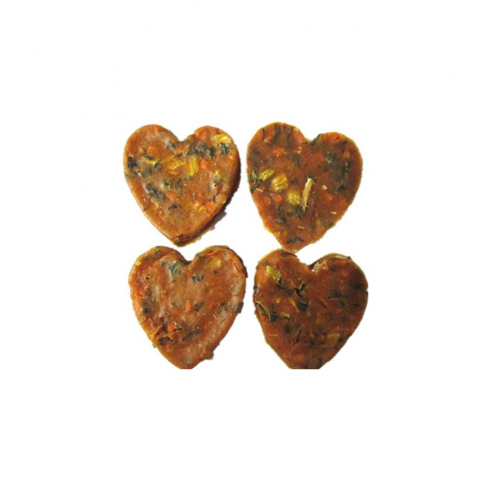 Ласощі Yalute для собак Salmon and Vegetable in Heart Shape 100 г - фото №2