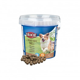 Ласощі Trixie Premio Trainer Snack Lamb Balls для собак кульки з ягням відро пластик 500 г - фото №1