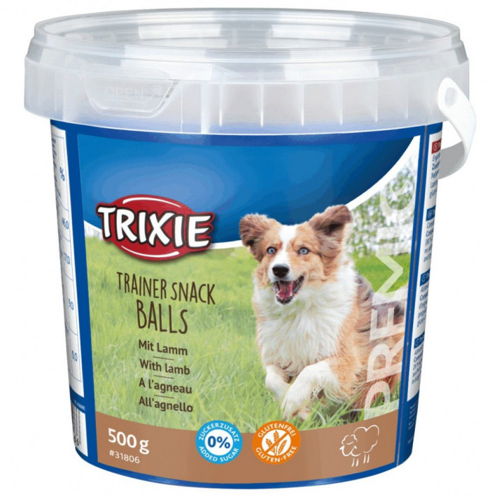 Ласощі Trixie Premio Trainer Snack Lamb Balls для собак, 500 г - фото №3