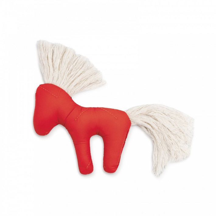 Іграшка Pet Fashion Коник для собак червоний 15х15 см - фото №4