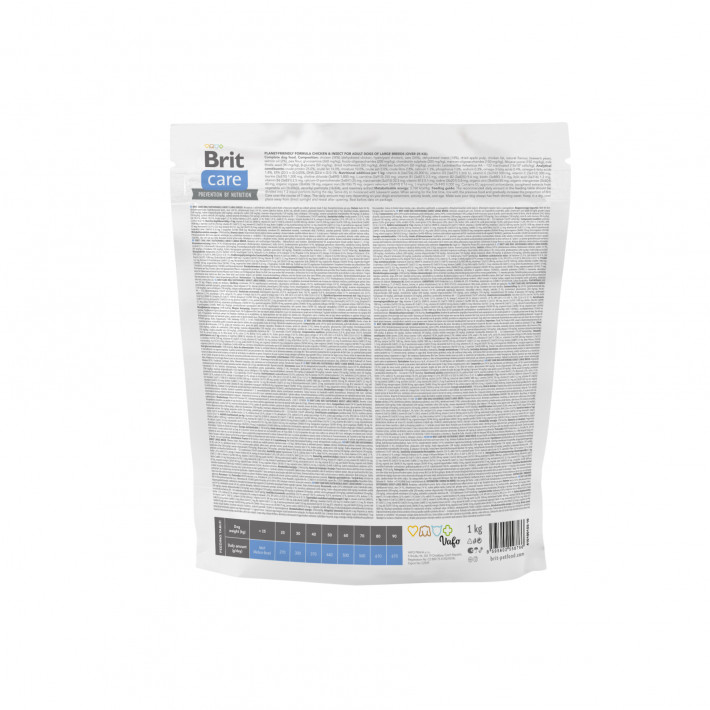 Корм сухий Brit Care Dog Sustainable Adult Large Breed для дорослих собак великих порід - фото №5