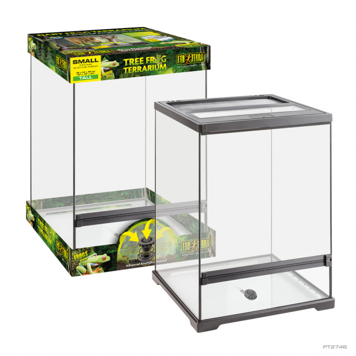 Террариум для лягушек ExoTerra 45x45x60 см - фото №2
