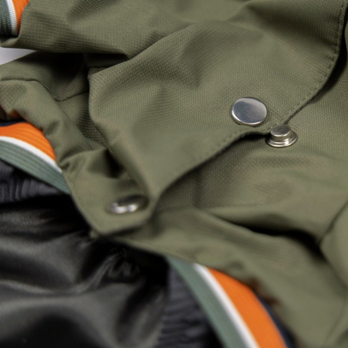 Дощовик Pet Fashion JIMI для собак хакі сірий XS - фото №3