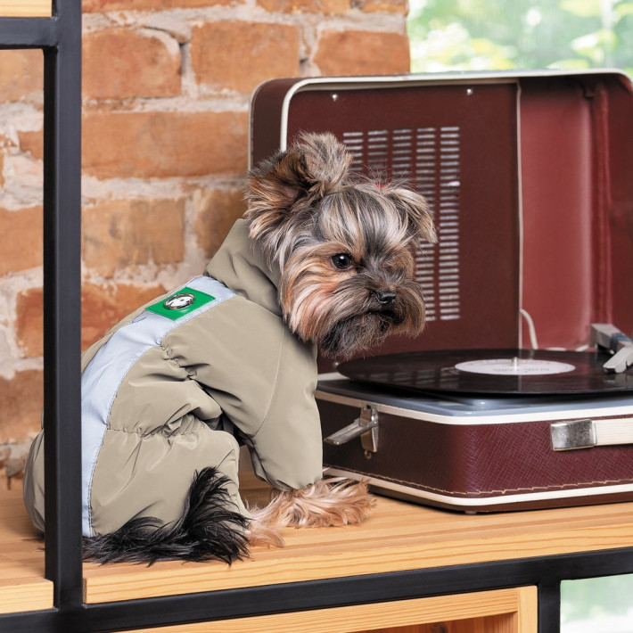 Комбінезон Pet Fashion EGO для собак бежевий S2 - фото №6