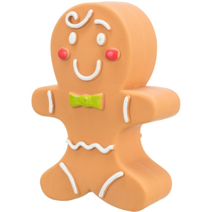 Іграшка Trixie для собак Різдвяний Пряник, латекс, 11 см