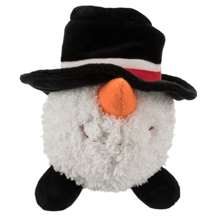 Іграшка Trixie для собак Різдвяна М'яч плюш зі звуком - фото №3