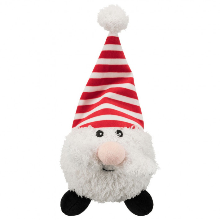 Іграшка Trixie для собак Різдвяна М'яч плюш зі звуком - фото №4