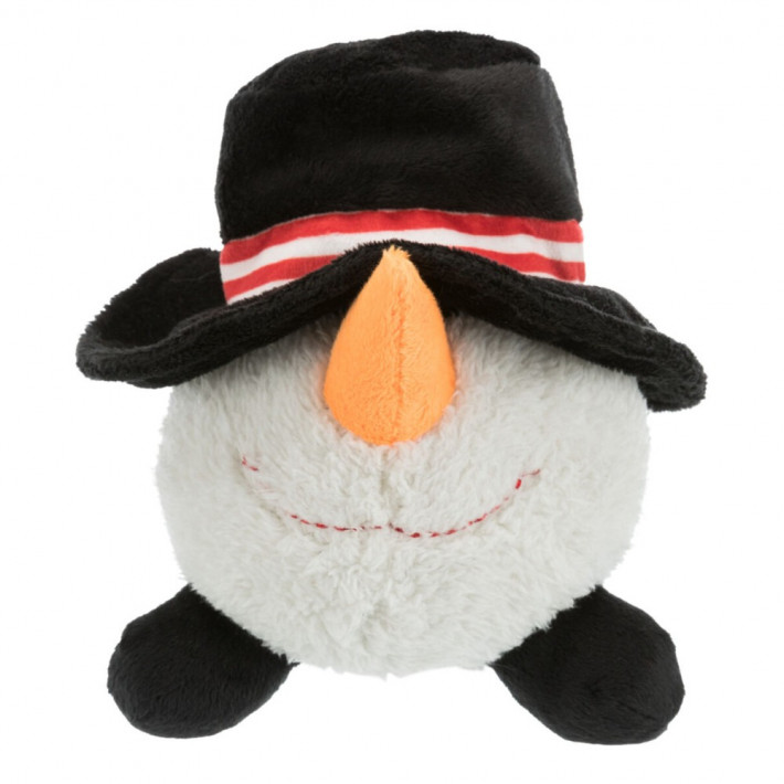 Іграшка Trixie для собак Різдвяна М'яч плюш зі звуком - фото №5