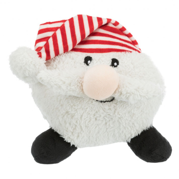 Іграшка Trixie для собак Різдвяна М'яч плюш зі звуком - фото №7