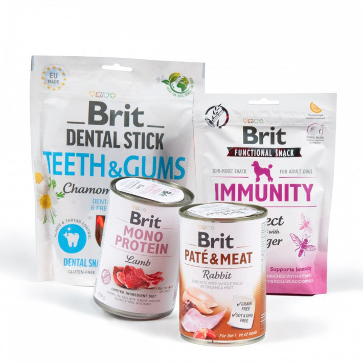 Подарунковий бокс Brit Care Dog Gift box Новорічний для собак - фото №2