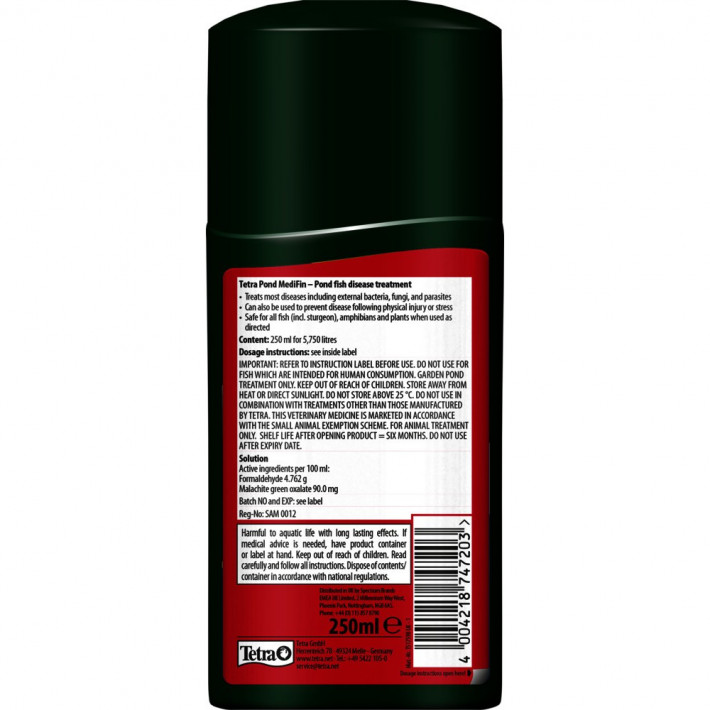 Засіб Tetra Pond MediFin для ставкових риб, 250 мл - фото №2