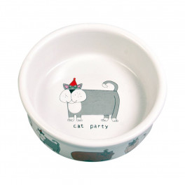 Миска Trixie для котів керамічна 200 мл d-12 см - фото №1