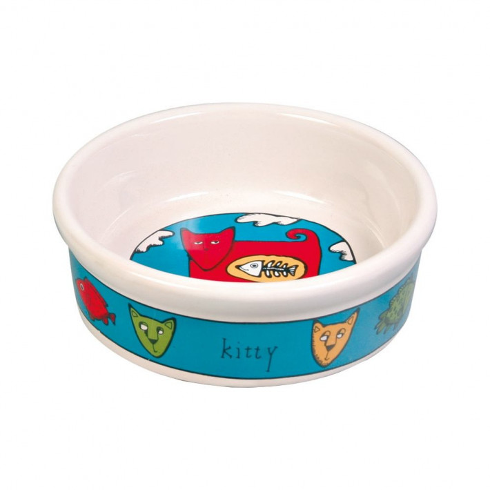 Миска Trixie для котів керамічна 200 мл d-12 см - фото №3