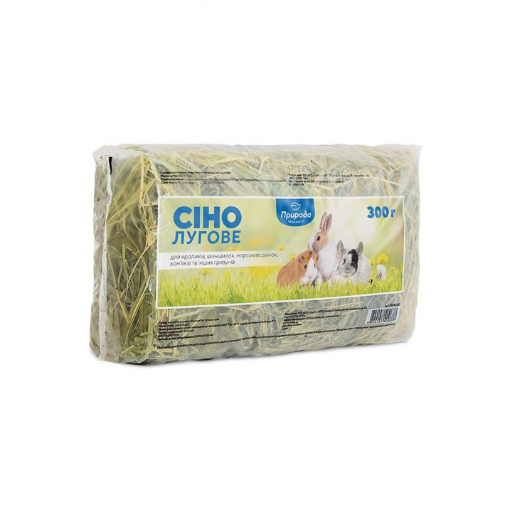 Сено луговое Природа для грызунов 300 г