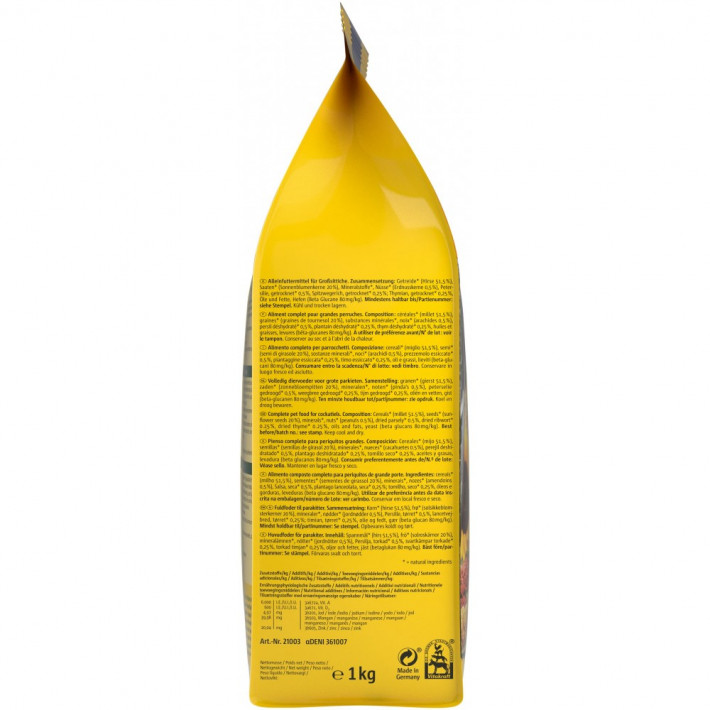 Корм Vitakraft Premium Menu Vital для німф 1 кг - фото №4