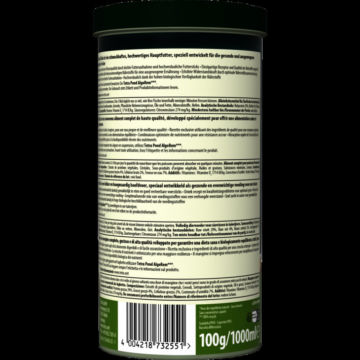 Корм Tetra Pond Sticks для ставкових риб, палички, 1 л - фото №8