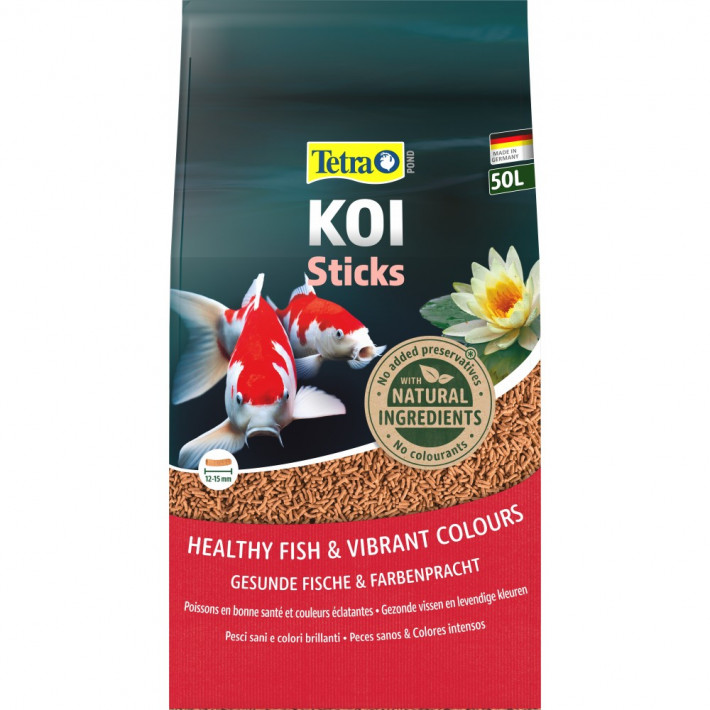 Корм Tetra Pond KOI Sticks для коропів кої, 50 л