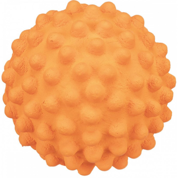 Іграшка Trixie для собак М'яч з шипами неоновий 7 см - фото №2