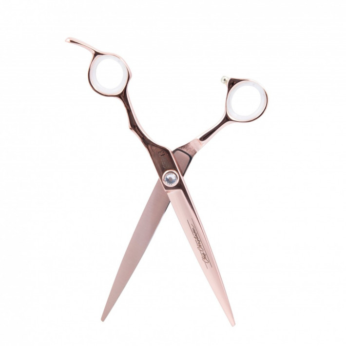 Ножиці для грумінгу Chris Christensen Adalynn Rose 7 дюймів прямі - фото №4