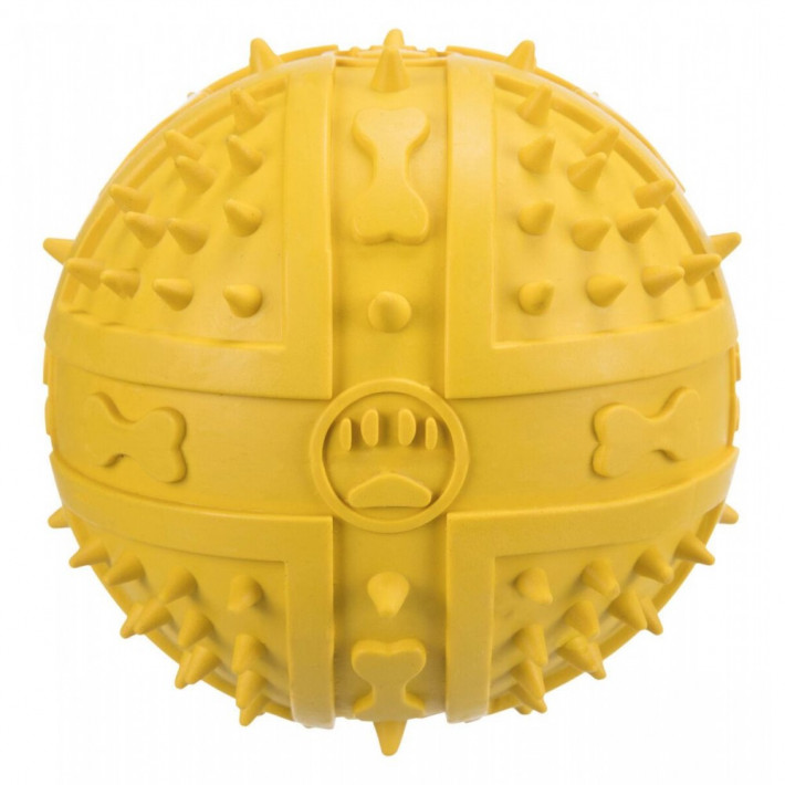 Іграшка Trixie для собак М'яч з пискавкою гума 9 см - фото №4