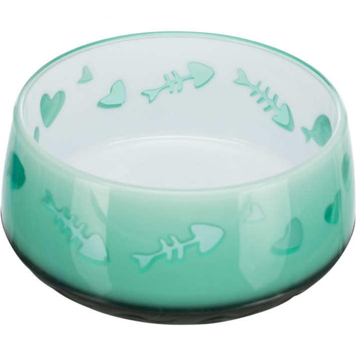 Миска Trixie для котів Рибка/Серце 300 мл - фото №2