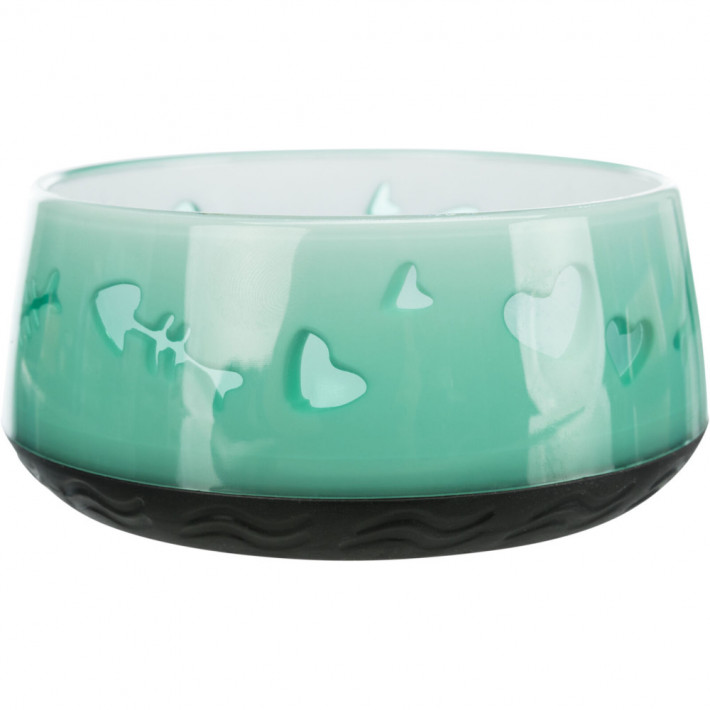 Миска Trixie для котів Рибка/Серце 300 мл - фото №4