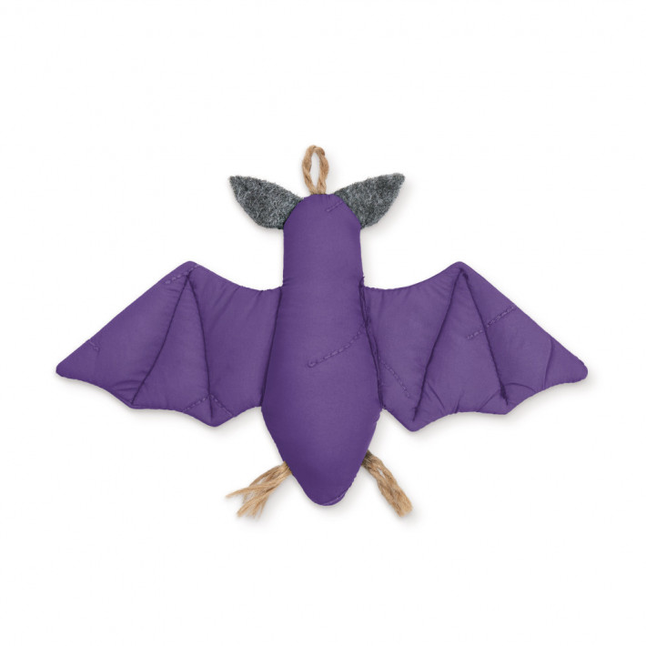 Іграшка Pet Fashion Кажан для собак зелений 15х23 см - фото №2