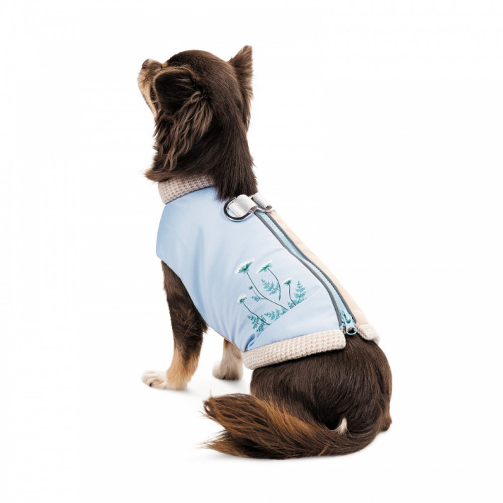 Жилет Pet Fashion Kris блакитний капучіно XS - фото №3