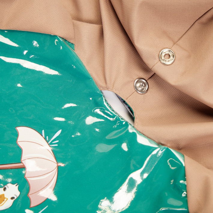 Дощовик Pet Fashion Semmy морська хвиля капучіно XS - фото №4