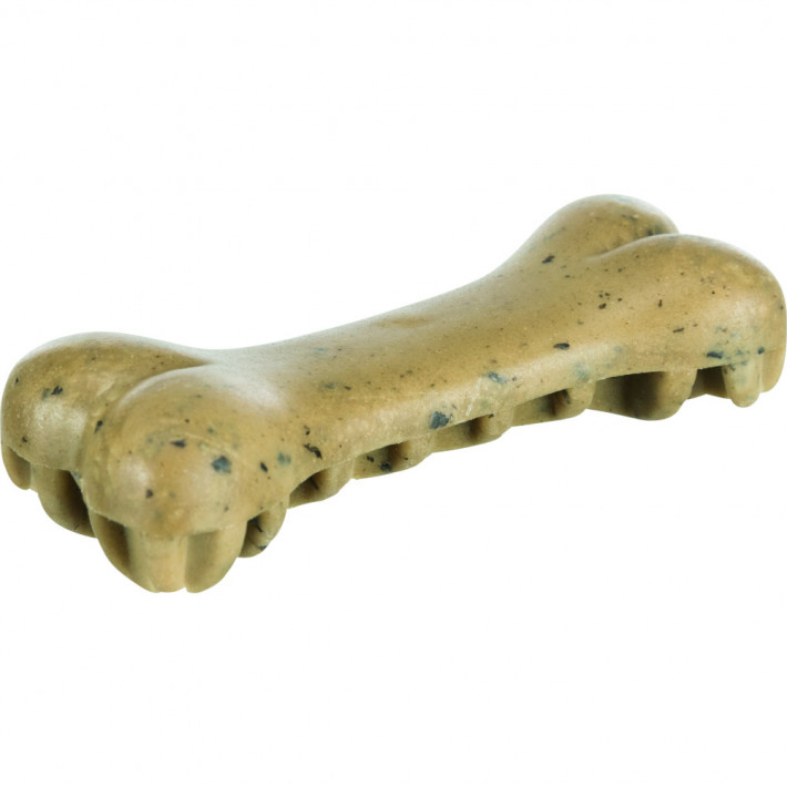 Ласощі Trixie Denta Fun Veggie Медова гребінець-кісточка для собак - фото №4