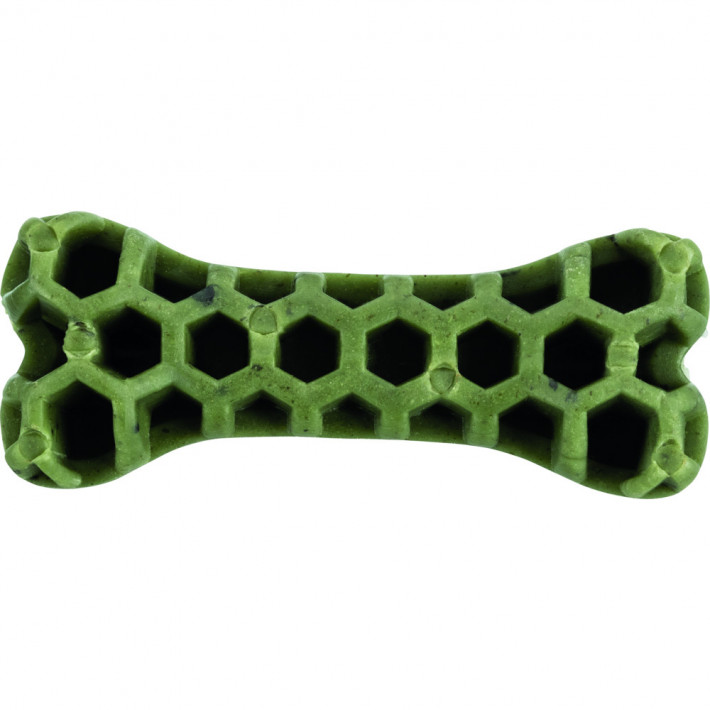 Ласощі Trixie Denta Fun Veggie Медова гребінець-кісточка для собак - фото №5