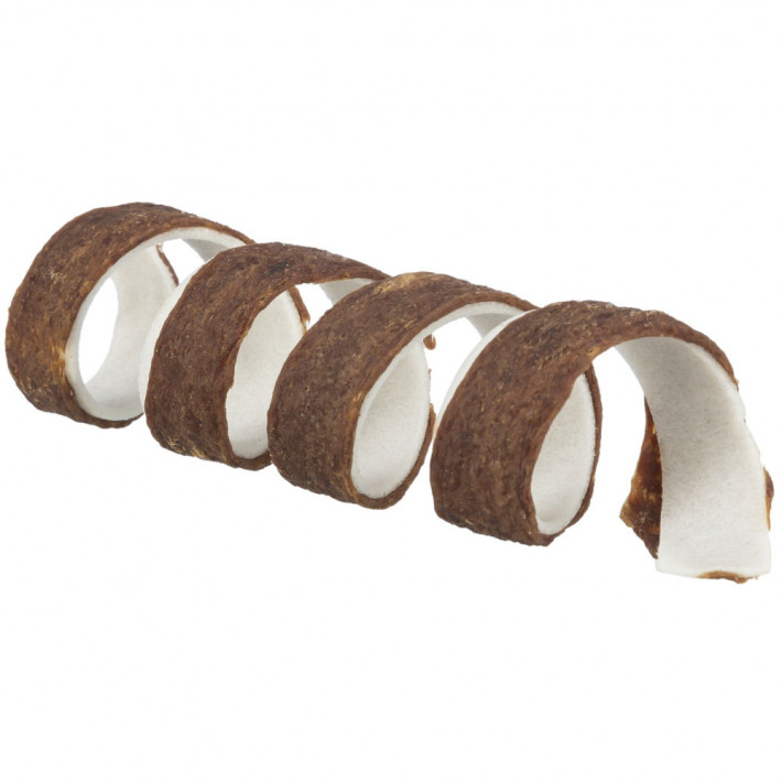 Ласощі Trixie Denta Fun Beef Chewing Curl для собак - фото №2