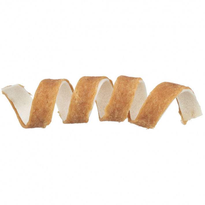 Ласощі Trixie Denta Fun Duck Chewing Curl для собак - фото №2