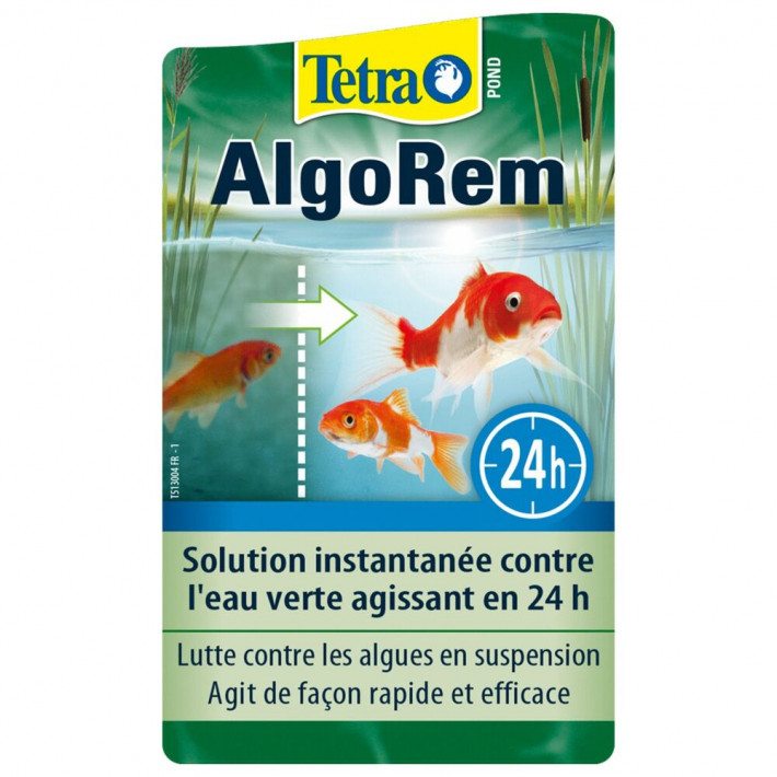 Засіб Tetra AlgoRem проти водоростей у ставку 250 мл + пробник PondSticks - фото №3