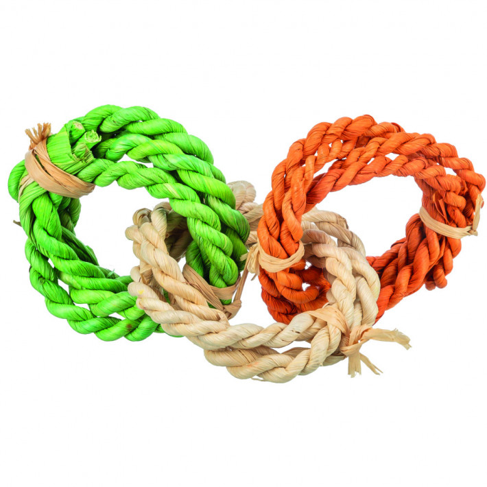 Іграшка Trixie для гризунів Кільця з кукурудзяного листя - фото №2