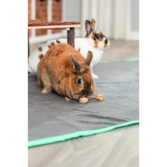 Іграшка Trixie для гризунів Набір гантелей з кори деревинної - фото №4