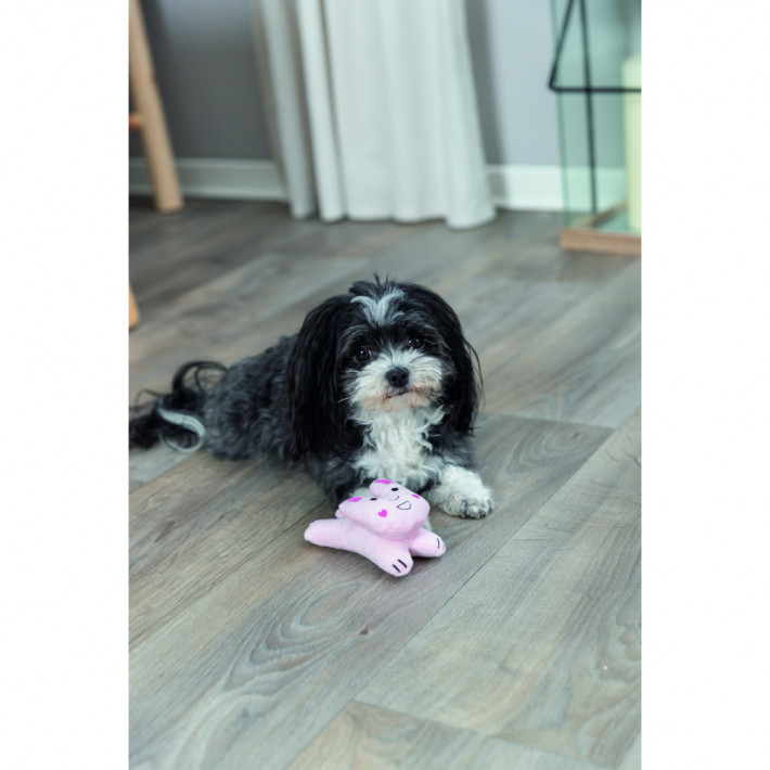 Іграшка Trixie для собак Заєць плюшевий 12 см - фото №4